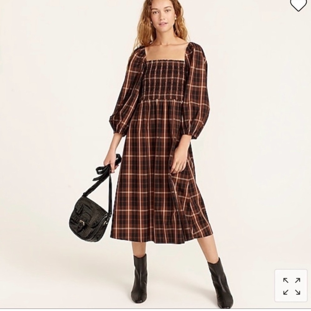 J.Crew Plaid Dress
